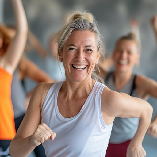 Woman Exercising